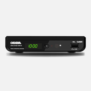 Ресивер DVB-T2 Cadena SHTA-1511S2 черный + антенна DVB-T806 в комплекте