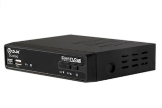 Ресивер DVB-T2 D-Color DC1302HD черный