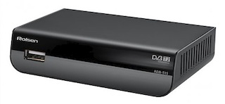 Ресивер DVB-T2 Rolsen RDB-515