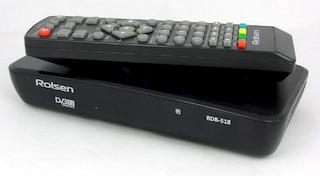 Ресивер DVB-T2 Rolsen RDB-518