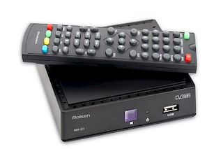 Ресивер DVB-T2 Rolsen RDB-521