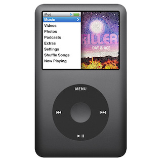 Плеер Apple iPod classic 160GB - Black MC297RU/A
