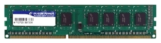 Память DDR3 4Gb 1600MHz Silicon Power (SP004GBVTU160N01) RTL VLP NON-ECC