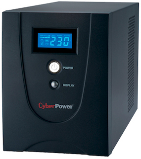 Источник бесперебойного питания CyberPower VALUE1500EILCD black 1500VA/900W