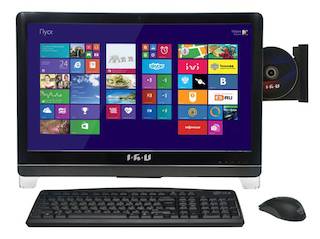Моноблок IRU T2302 23.6" FHD P G3220/4Gb/1Tb/IntHDG/DVDRW/MCR/DOS/WiFi/Web/клавиатура/мышь